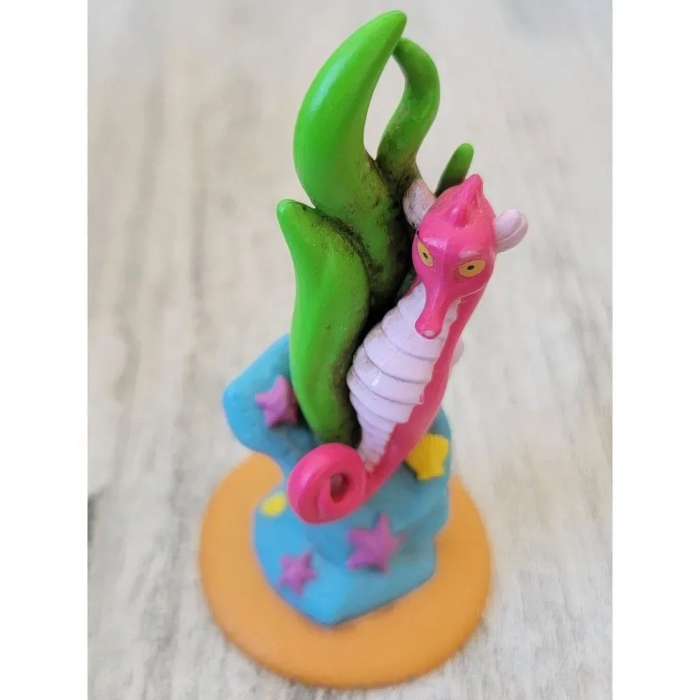 Disney just play seahorse Coral under sea starfish toy‎ figure accessory